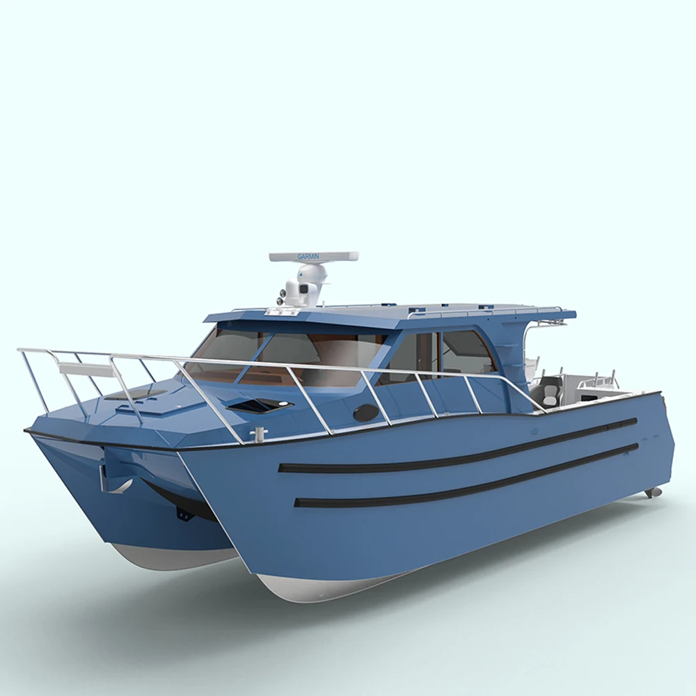 Gospel Boat 11m high speed Catamaran customized fishing boat