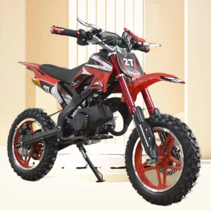 Cheap 49cc 50cc off-raod Motorcycles motoCross pocket bikes Kids Dirt mini Bike 2 stroke dirt bike 49cc 50cc for kids