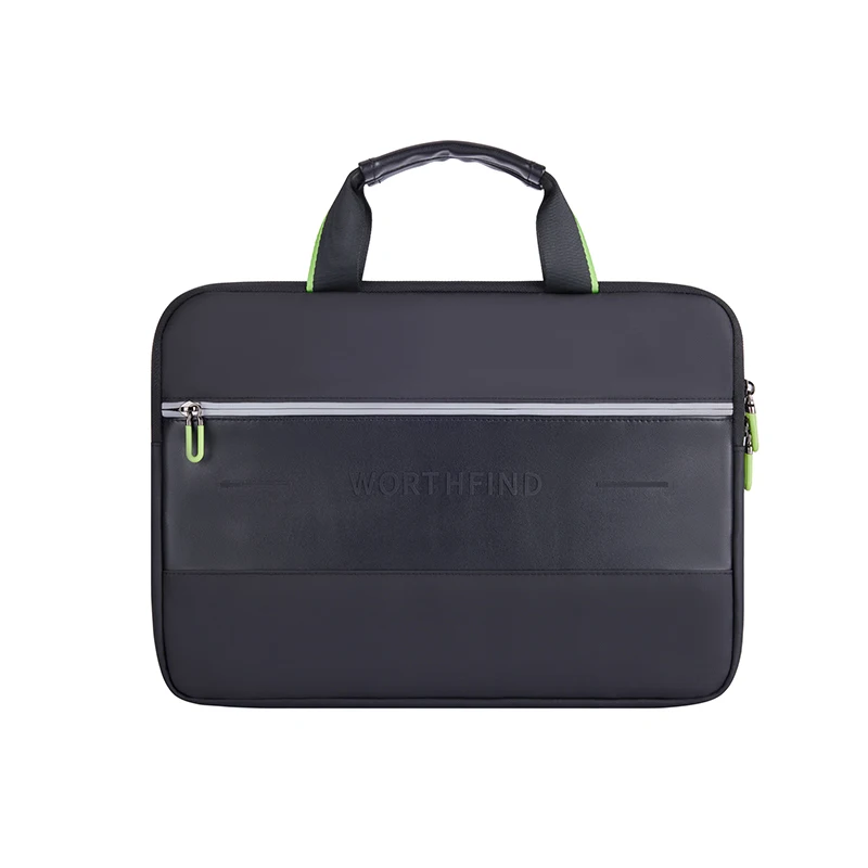 Worthfind Computer Case Women Men Portable Tote Custom Logo Briefcase Messenger Laptop Sleeve Bags For Business Travel