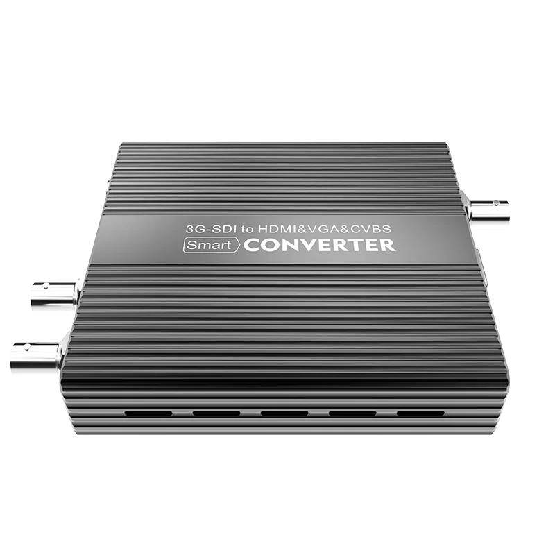 SDI VGA 1080p Audio Video Synchronous Broadcast Level SDI To VGA Audio Converter