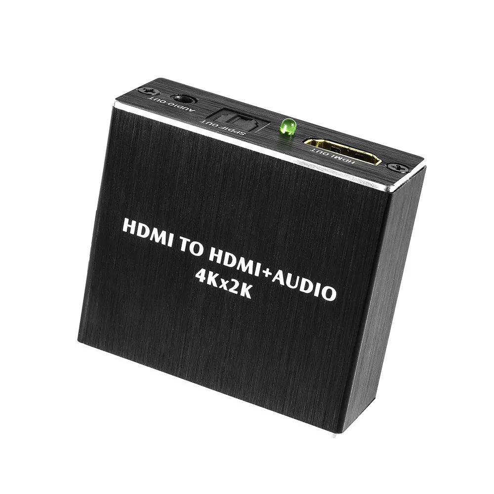 4K HDMI Audio Extractor 5.1 extractor HDMI-compatible splitter HD To Audio Extractor Optical TOSLINK SPDIF