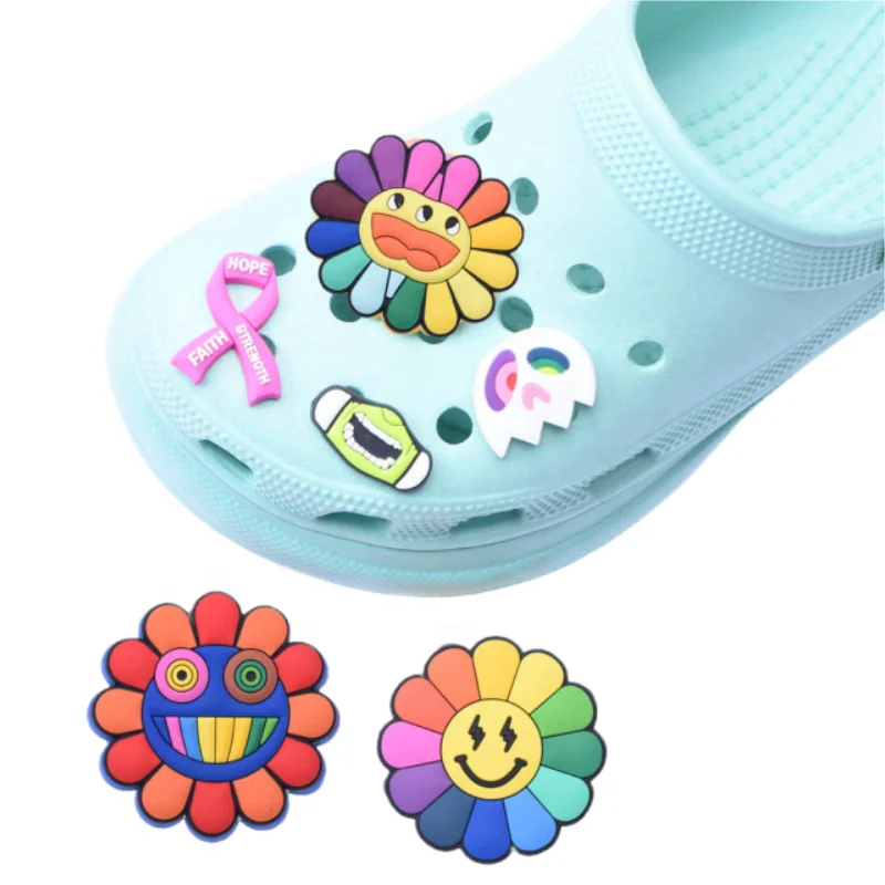 Wholesale shoe buckle Cartoon character charms Power designer shoe charms shoes decoration accessories pvc cartoon anime clog