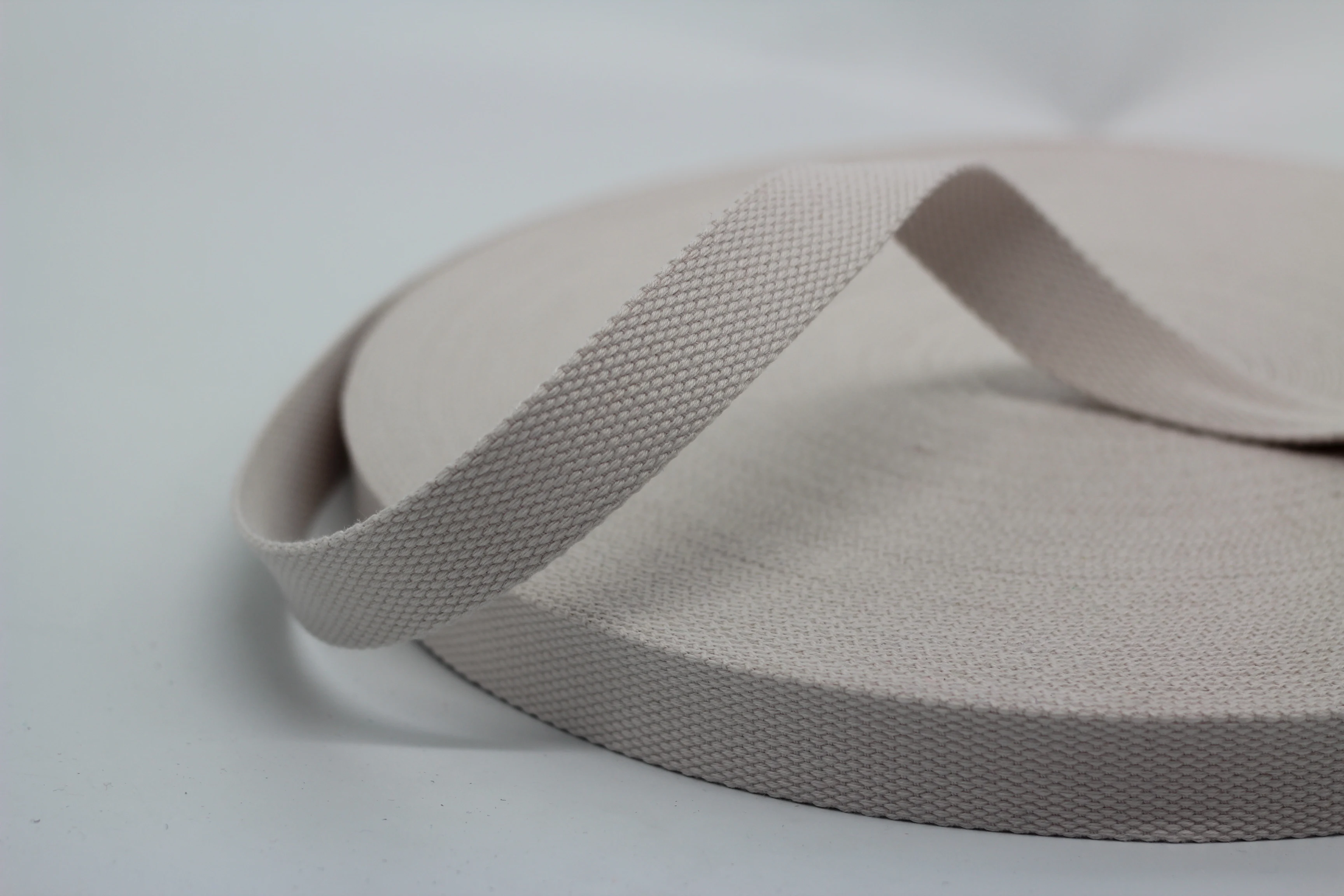 Wholesale high resilience Material Thickened Double Bag Luggage Backpack Tape Twill elastic band