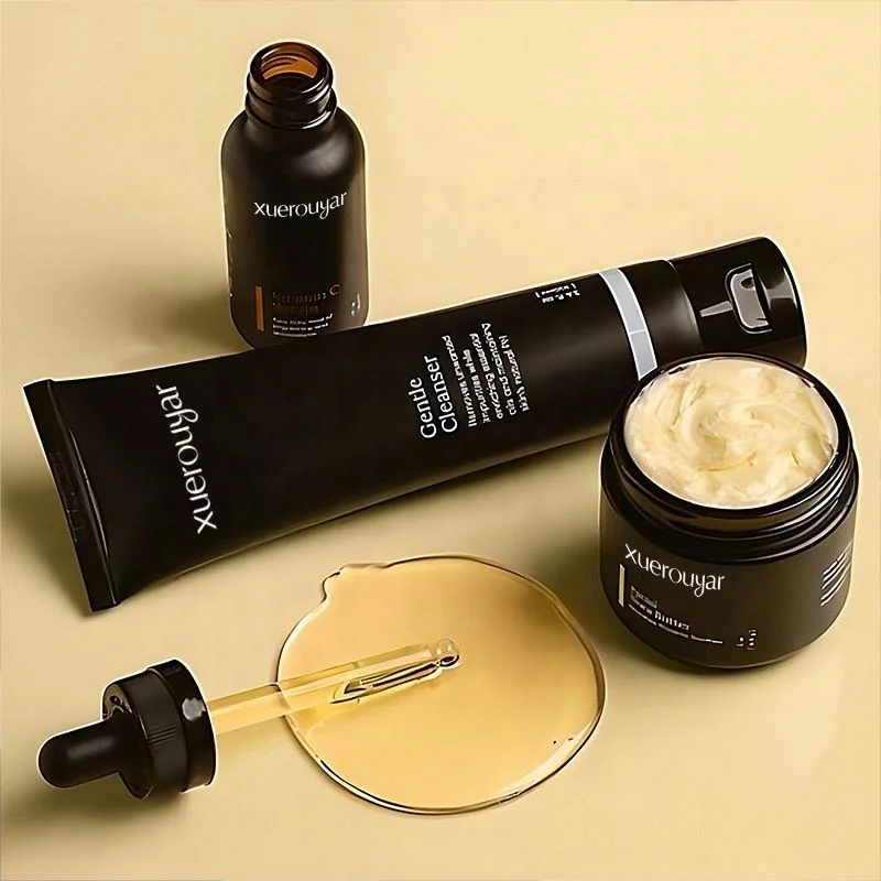 Three Piece Whitening Moisturizing Repair  Moisturizing Cream Lotion Man Face Wash  Men Skin Care Set