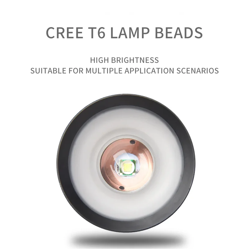 WARSUN H05-TZ outdoor emergency rechargeable portable handheld spotlight waterproof spot searchlight led high power search light