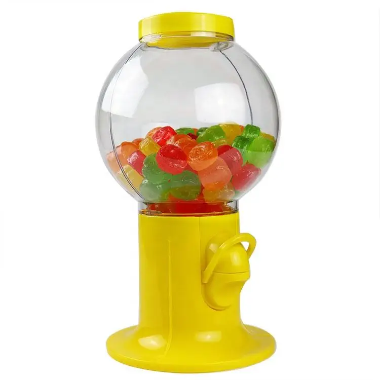 Acrylic Food Grade Mini Vintage Capsule Gumball Machine Chewing Gum Dispenser Vending Machine Candy Toy For Kids