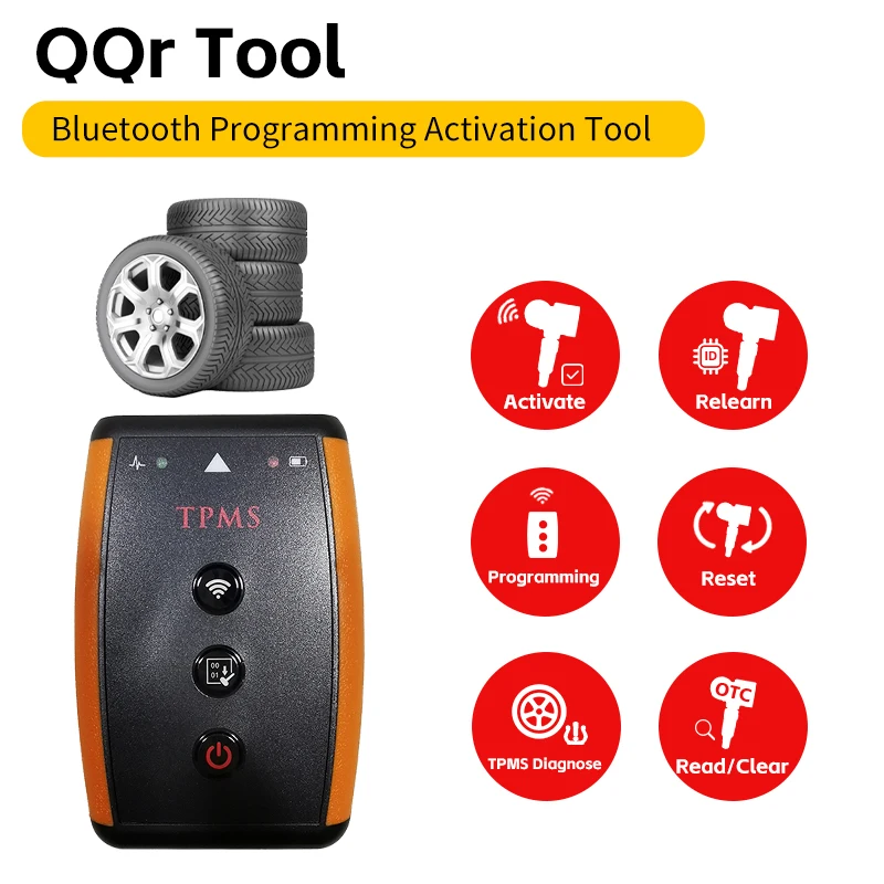 QQr Manufacturer Mini Bluetooth program activation OBD  Connector Professional Diagnostic Tool For Mechanics With bluetooth Tpms