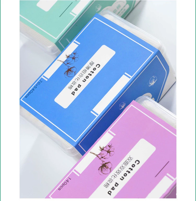 cotton make up remover pads