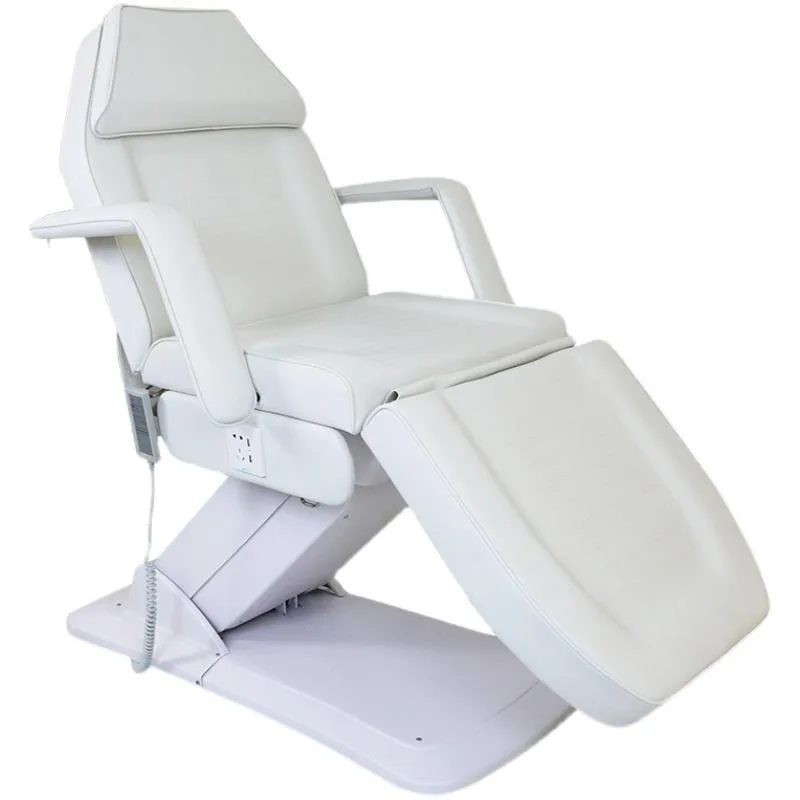 Chinese Manufacture 3motors Massage Facial Table &bed With Hole Portable Spa Facial Bed Electric Facial For Beauty Salon Price