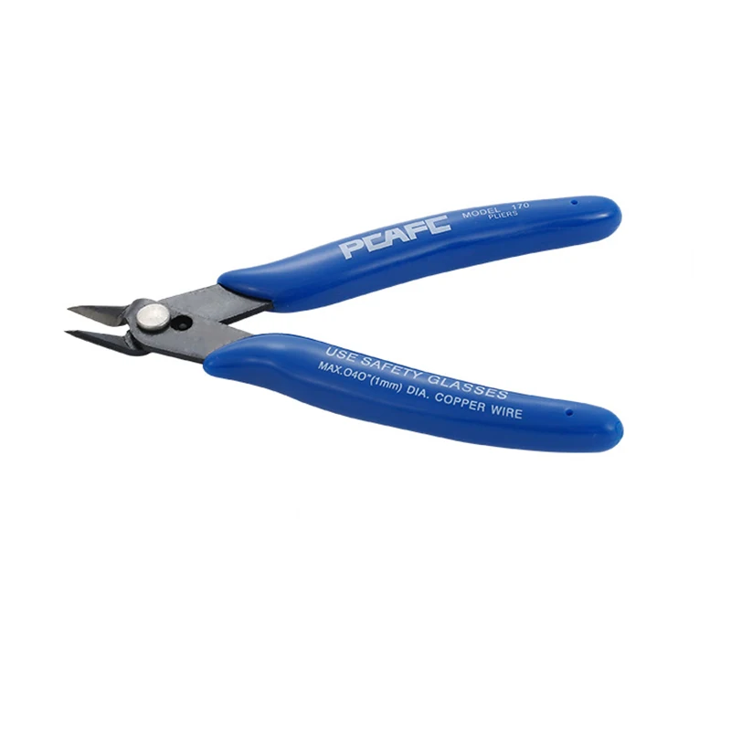 170 Professional Electrician Chisel Tool Pliers Mini Cutting Nippers Electrical Wire Cable DIY Cutting Pliers