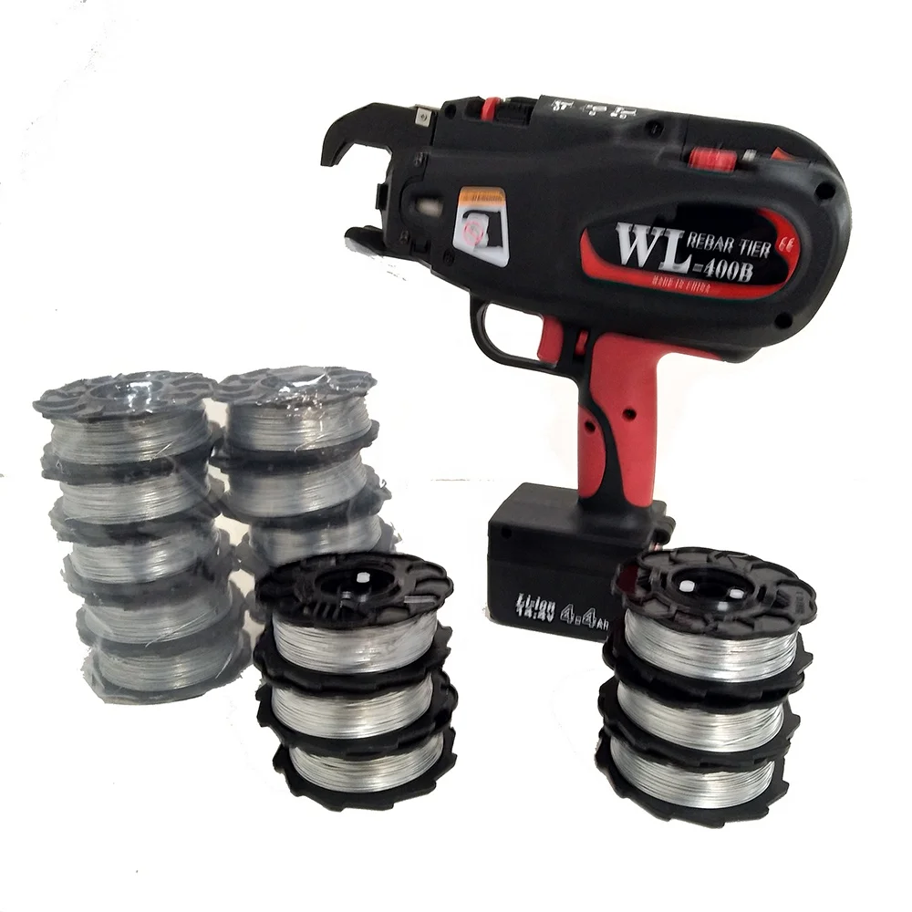 Steel Wire 0.8MM Single Coil Twister Mesh Rebar Tie Wire MAX MAKITA TJEP Universal Iron Wire