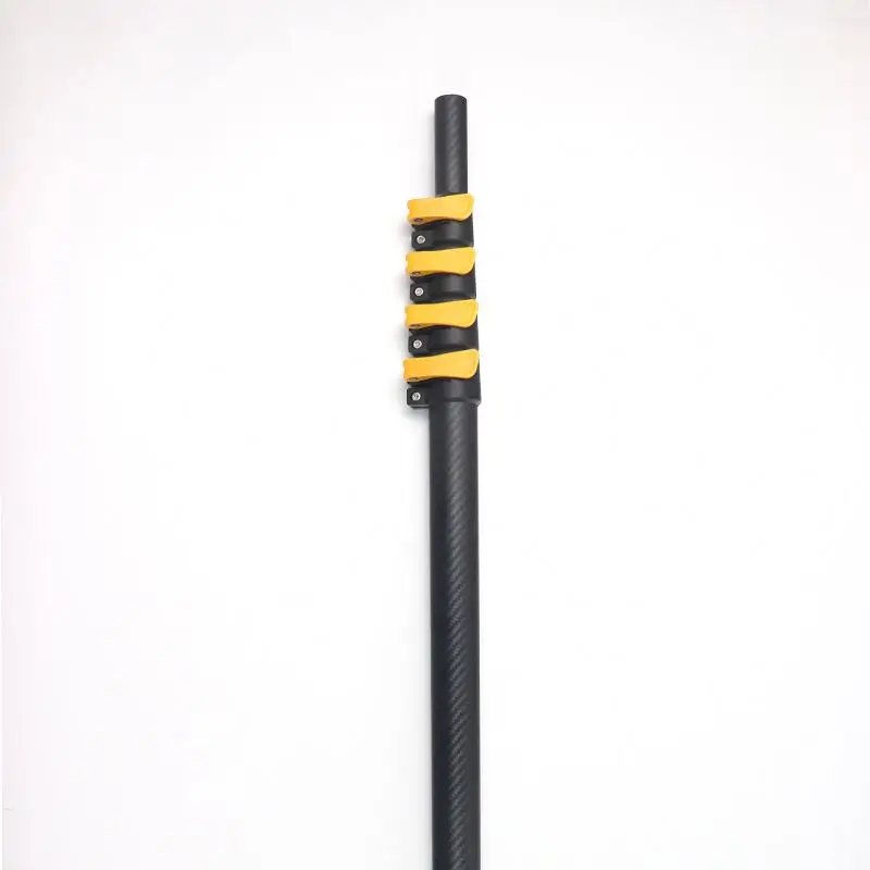 9m 10.5m 13.7m  15.5m carbon fiber  telescopic cleaning pole/tube/rod