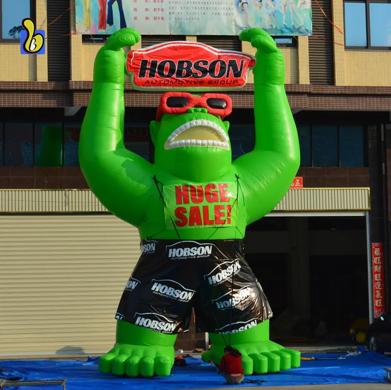 Customized Design Inflatable Gorilla Giant Balloon for Advertising