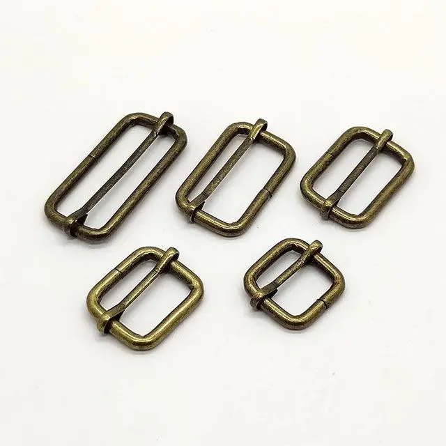 Factory Price Spot Wholesale Metal 4.8 Wire Diameter Pin Buckle Metal Pull Buckle Adjustment Buckle