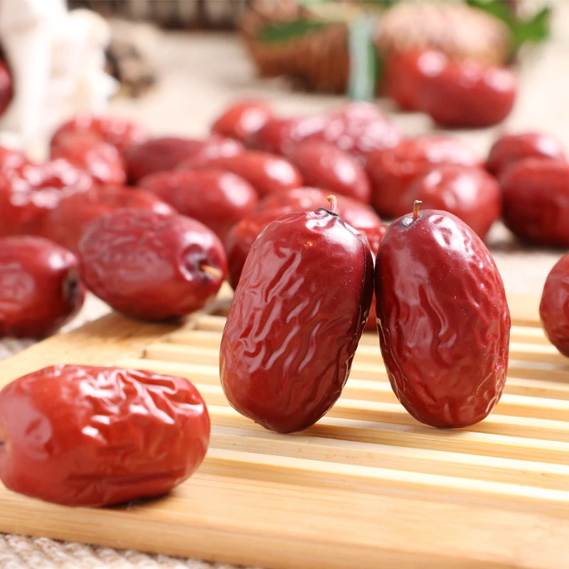 Xinjiang Organic Fresh Dry Red Dates A Grade ziziphus jujuba red