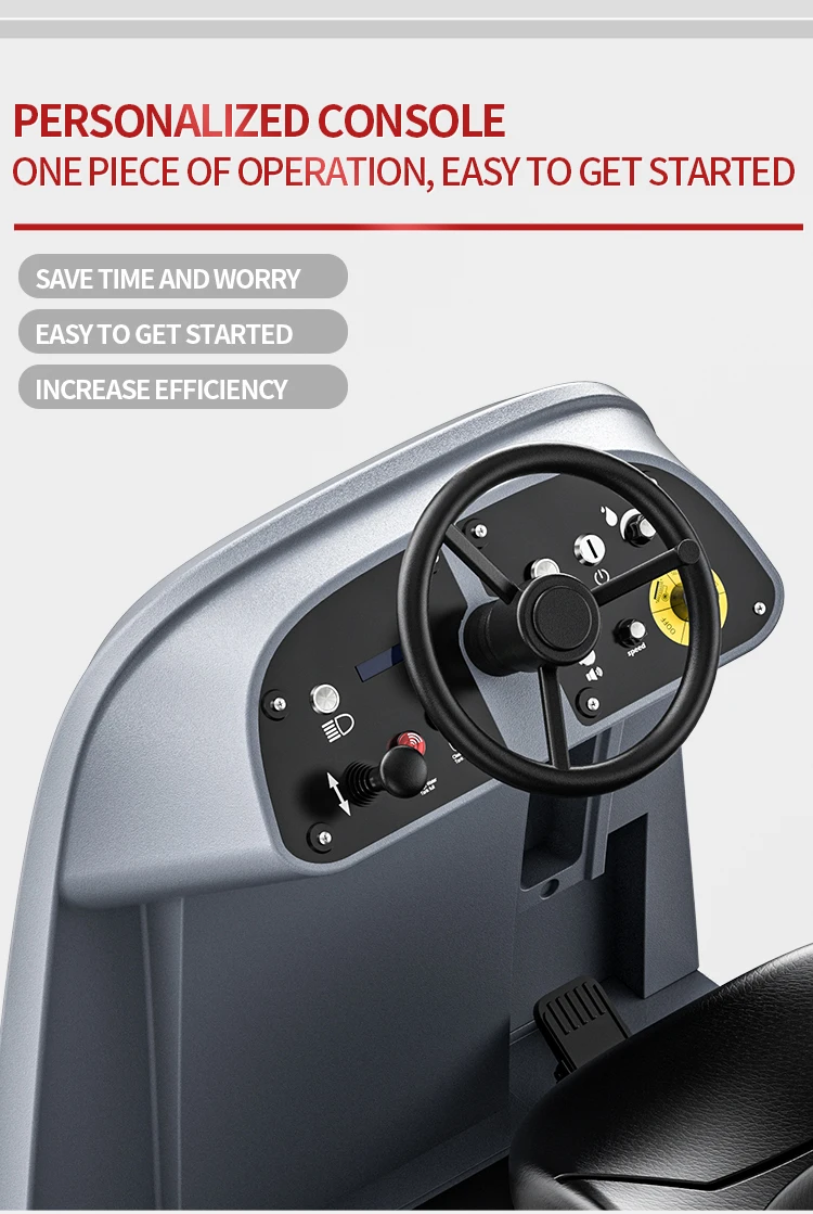 Yangzi X9 Equip Auto Scrubber Cleaning Equipment Compact Dual-brush Floor Scrubber