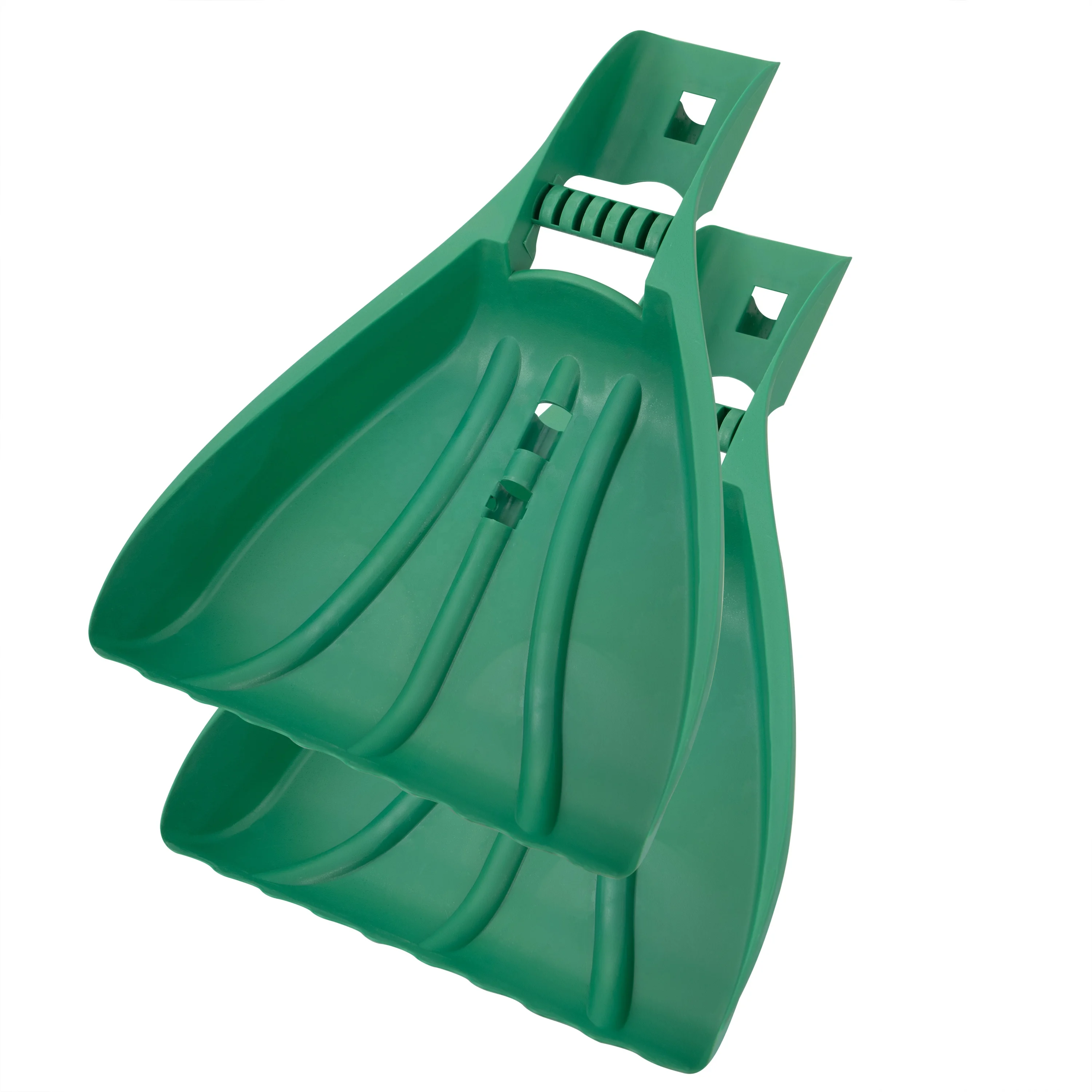 Large durable leaf scoops garden shovel  hand rake claw leaf claws