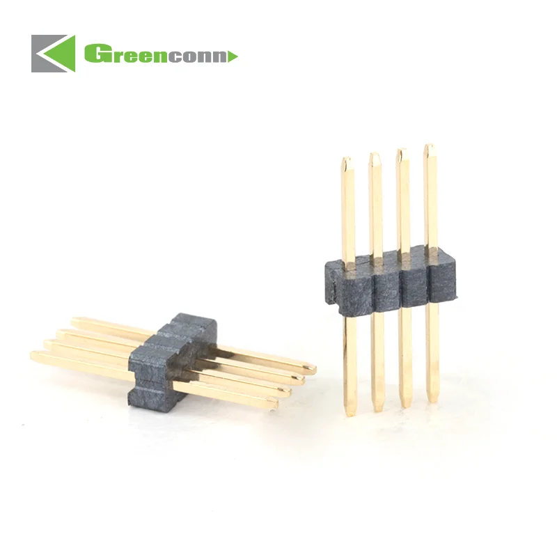 Pin header connector 2mm pitch 8 pin pcb stack header male board to board strip header Single Row DIP straight vertical samtec