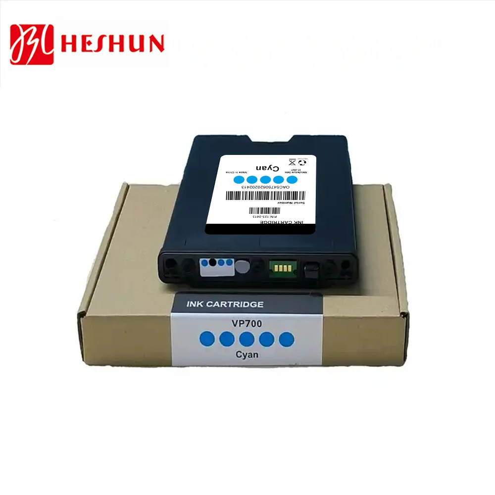Heshun NEW VP700 VP-700 Premium Color compatible ink cartridge for VIPColor VP700 High Speed Commercial Color Label Printer