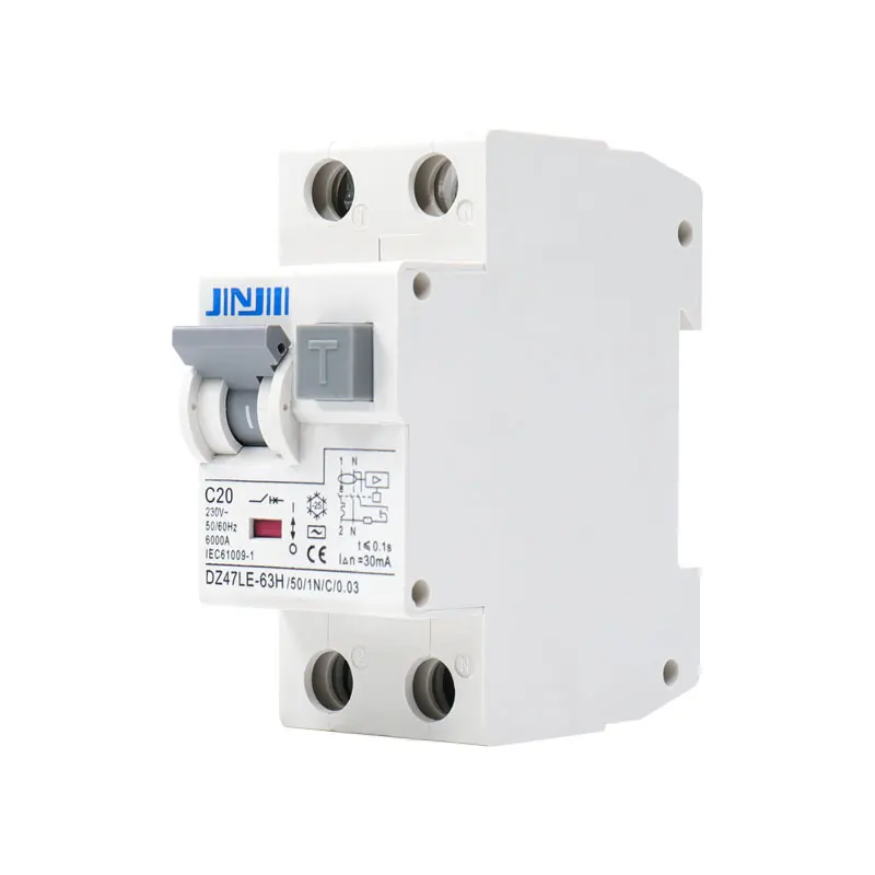 Best Price 6A-63A AC 230V 1 2 3 4 Pole RCCB MCB Residual Earth Leakage Current Circuit Breaker