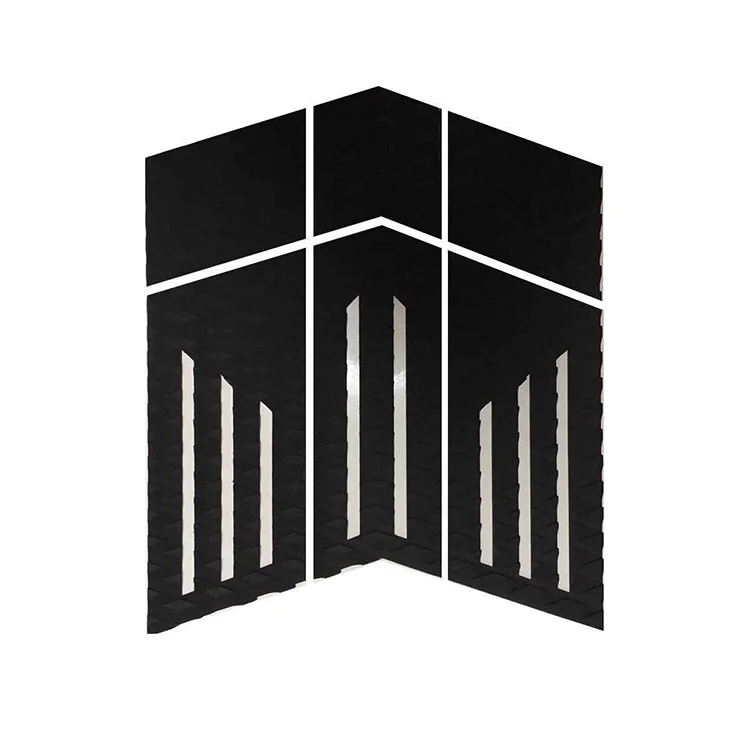 Factory price OEM grip pads Eva foam sup surfboard deck surf traction pad with kicker for long board and paddleboards