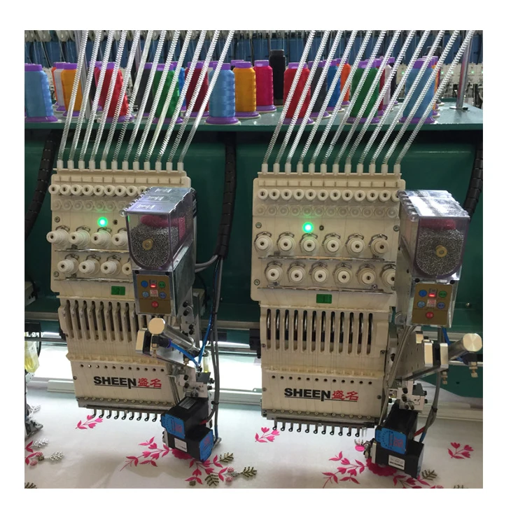 China customized 24 head 4 sequins embroidery machine supplier  in DUBAI