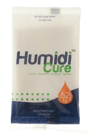 RH62% 8 grams two way fiber humidity pack package packet stabilizer dried flowers leaves