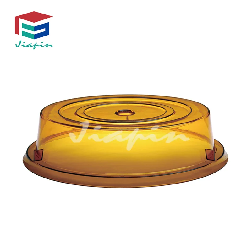 Reusable plastic round plate cover food cover with good quality