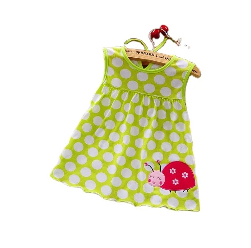 summer 100% cotton kid little girls skirt newborn clothes 12 to 18 months toddler frocks children clothing baby casual dresses