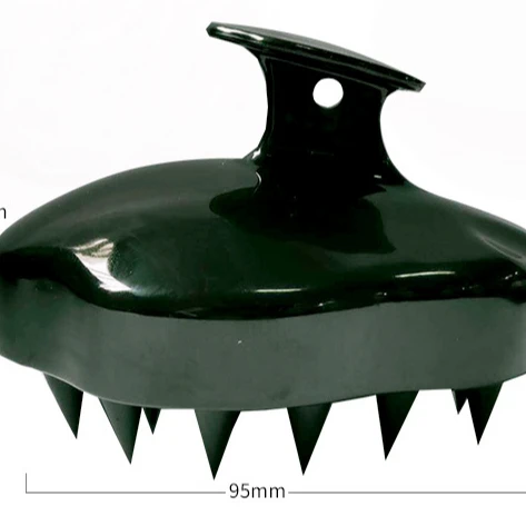 
Silicone Handheld Head Massager Hair Growth Shampoo Brush Scalp massager 