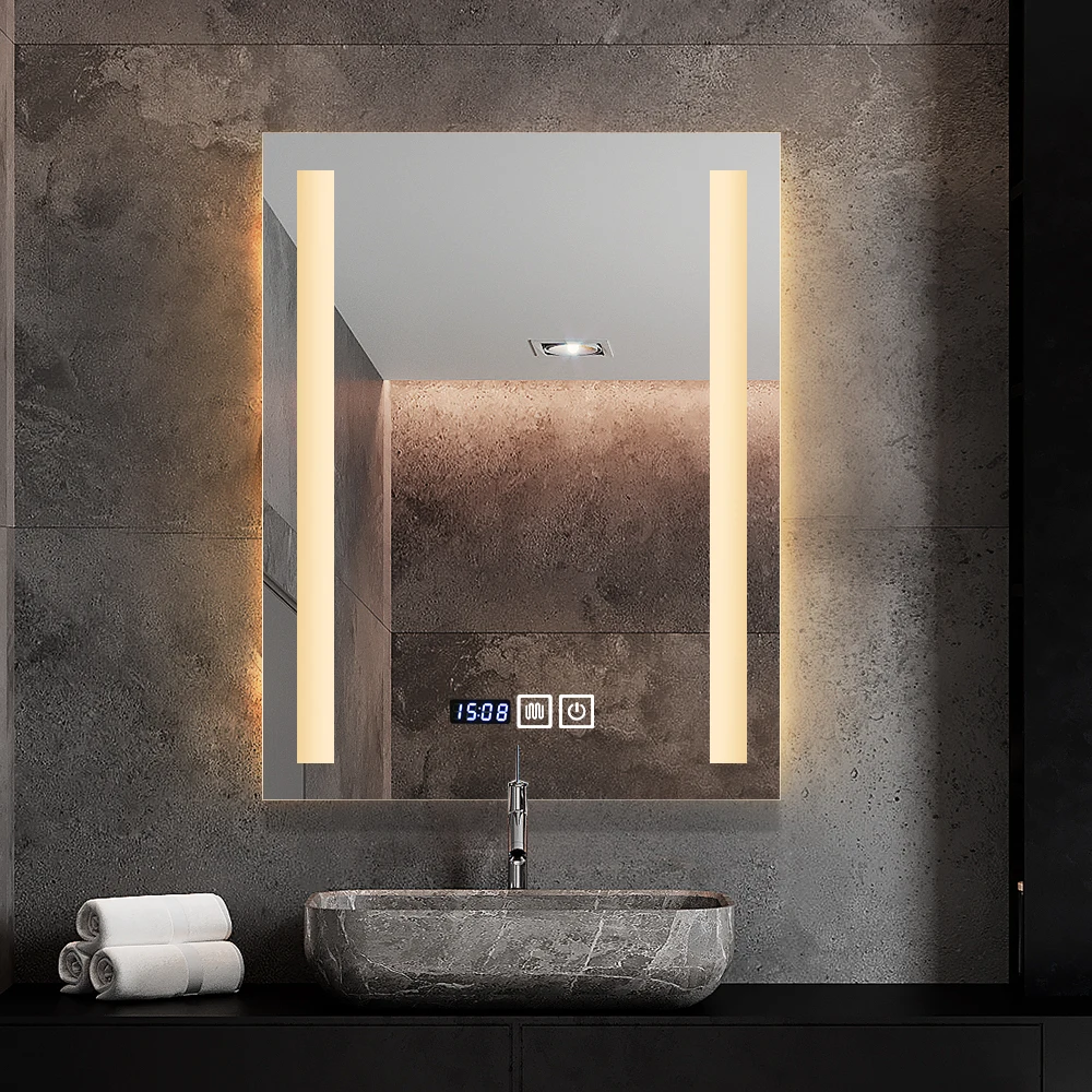 Yishare новый стиль Крытый бутик косметическое зеркало со светодиодной подсветкой настенный Smart Led зеркала для ванной для зеркала в ванной