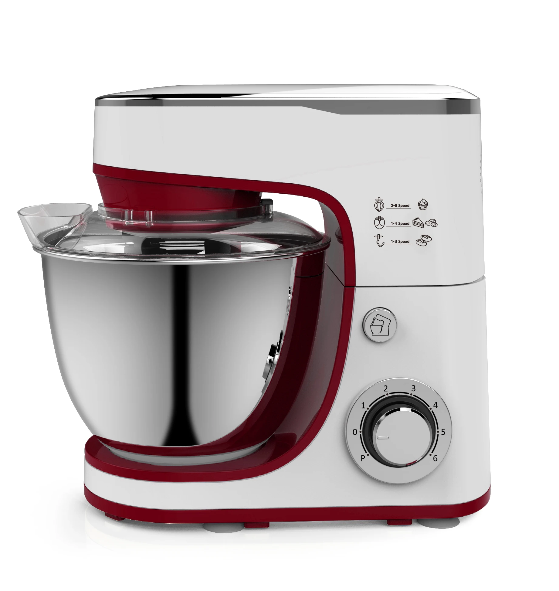 Home Kneading Machine meat grinder multifunction 5L Stainless steel bowl electric food mixers