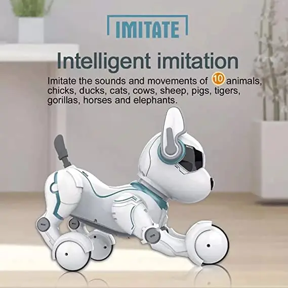 Toy Dog Robot Voice Control Programmable for Smart Kids
