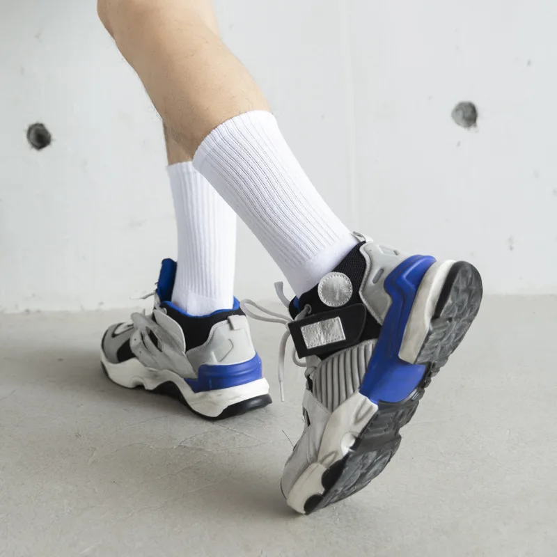 Wholesale Classic Running Socks Cool Max Crew Custom Branded Men Cotton Sport Socks