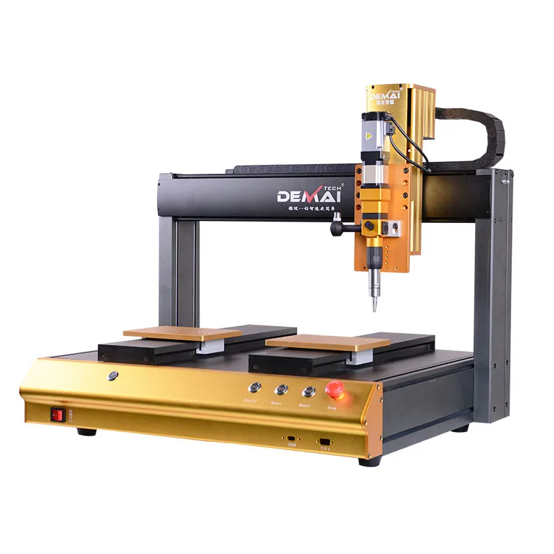 Оптовая продажа, автоматическая клеевая машина, настольный термоплавкий силиконовый шприц, автоматическая клеевая машина