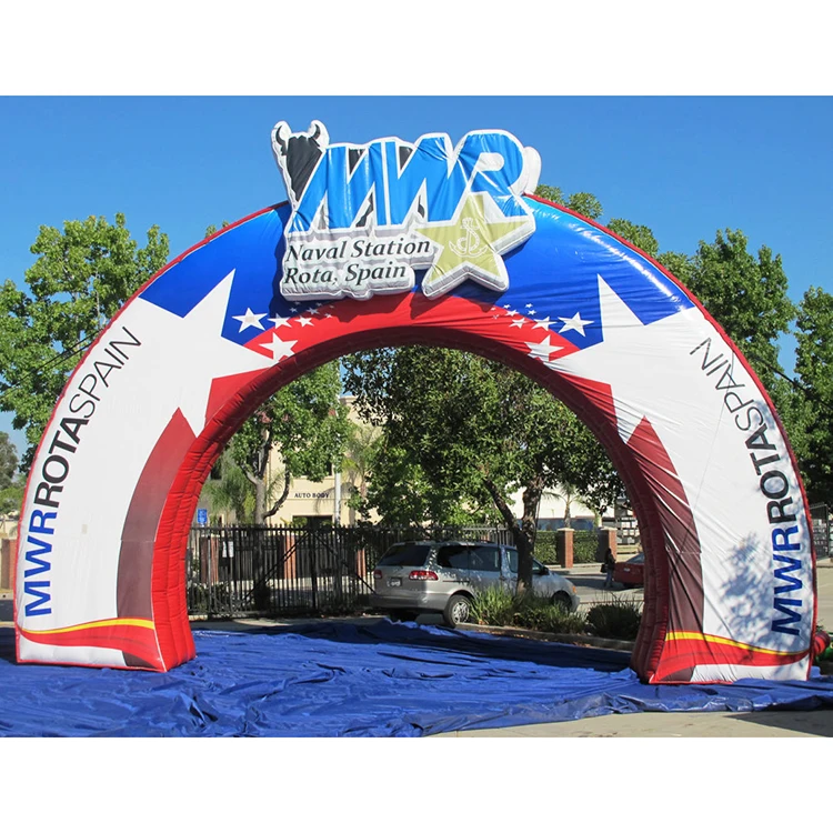 Custmon Sport Arch Race Finish line Arch Inflatable Advertising Arch