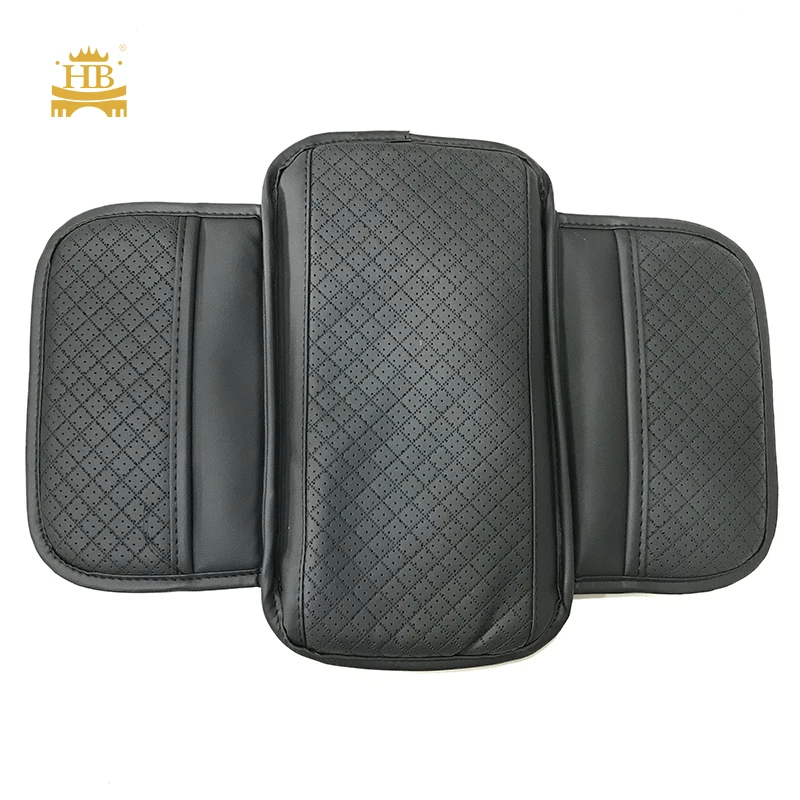Universal Car Center Console Cover Phone Holder Armrest Protection Cushion Sports Auto Storage Box Cover Pads