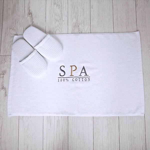 Hotel Bathroom 50x80cm 400g Anti-slip Bath Mat