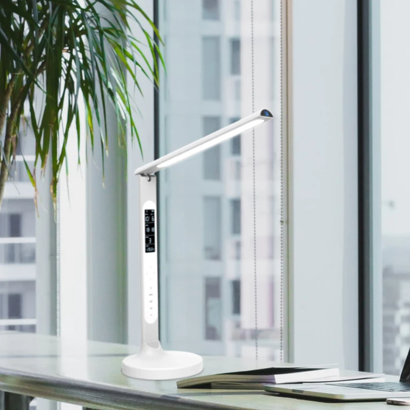 multi-functional in stock portative 360 degrees rotation folding figures show intelligent  housing outdoor led table lamps