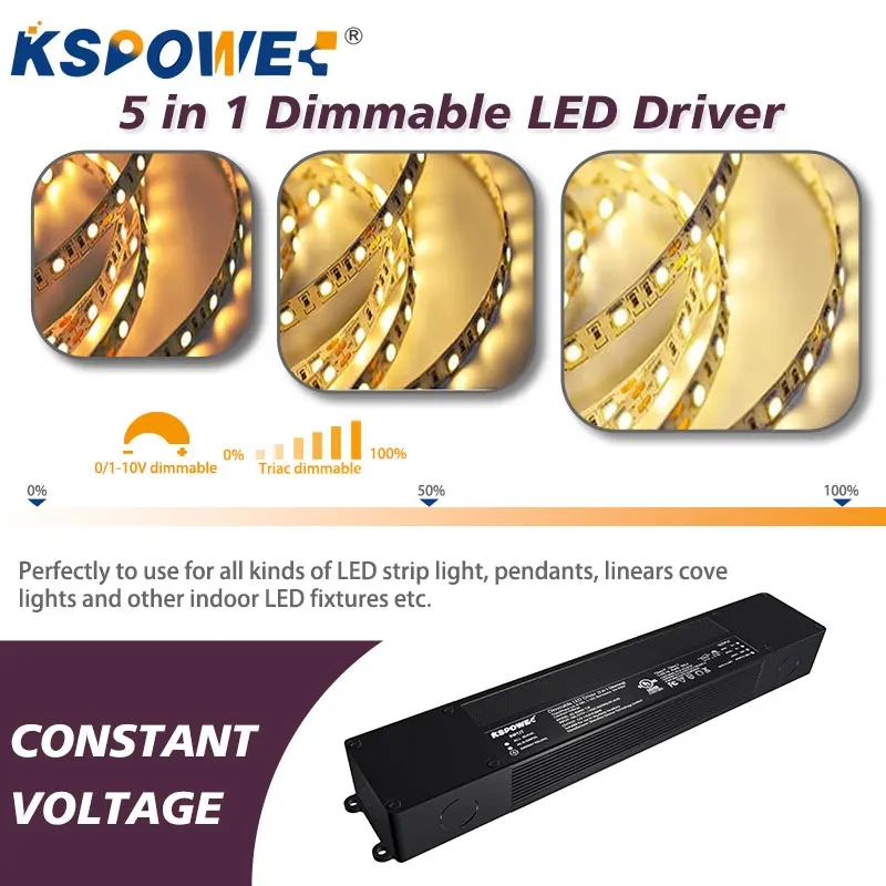 5 Years Warranty Ip65 Led Driver output 36v Power Supply 320w 320watt customizable Constant Voltage 5 in 1 dimmable Led Driver