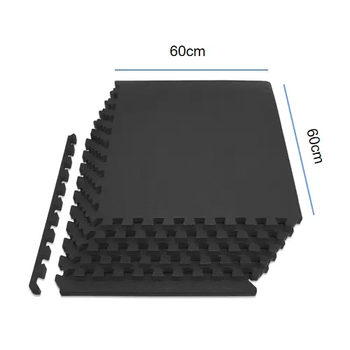 Wholesales Eco Friendly 60x60cm Thick Gym Floor Mats Puzzle Tatami Exercise Mat with EVA Foam Tiles