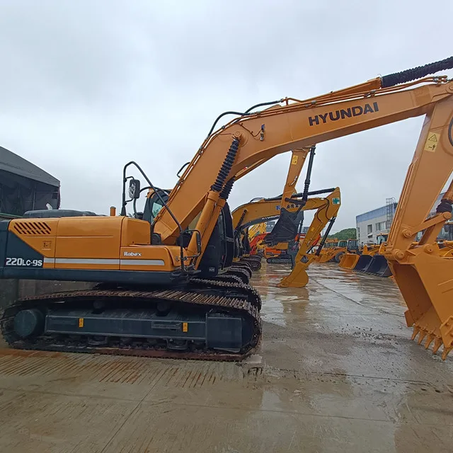 Great Factory Used Korean brand Hyundai 220LC-9S Excavator Hydraulic System  Used high quality and stable condition for sale