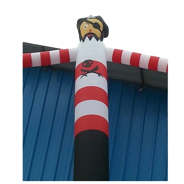 Custom made inflatable pirate sky dancer for event / inflatable pirate flyman air dancer for advertising