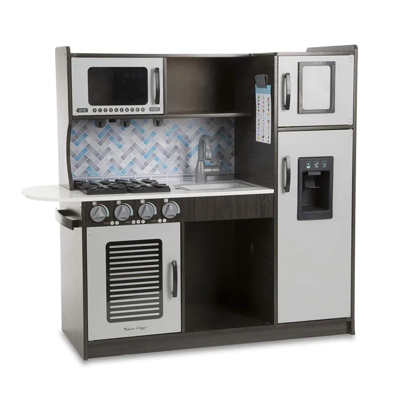 Pretend play tableware real happy kitchen toys cooking big kitchen set toy