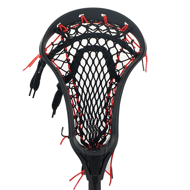 2021 Китай OEM новый дизайн высокая плотность оптовая продажа индивидуальная палочка для Лакросса атака головка для Лакросса