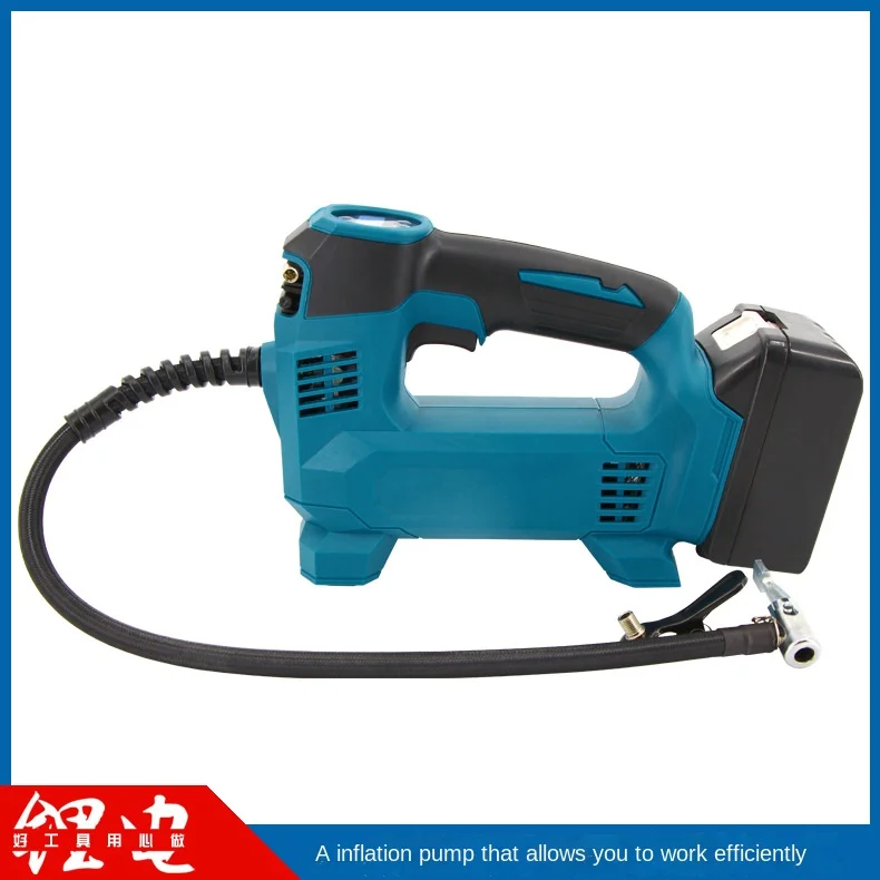 cordless  air pump vehicle-mounted charging air pump small portable lithium battery tire electric inflator for automobile