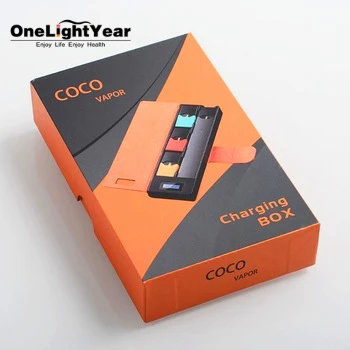 
2019 the best selling power bank coco charging box /jili box /podbay cbd vape Portable Power Bank 
