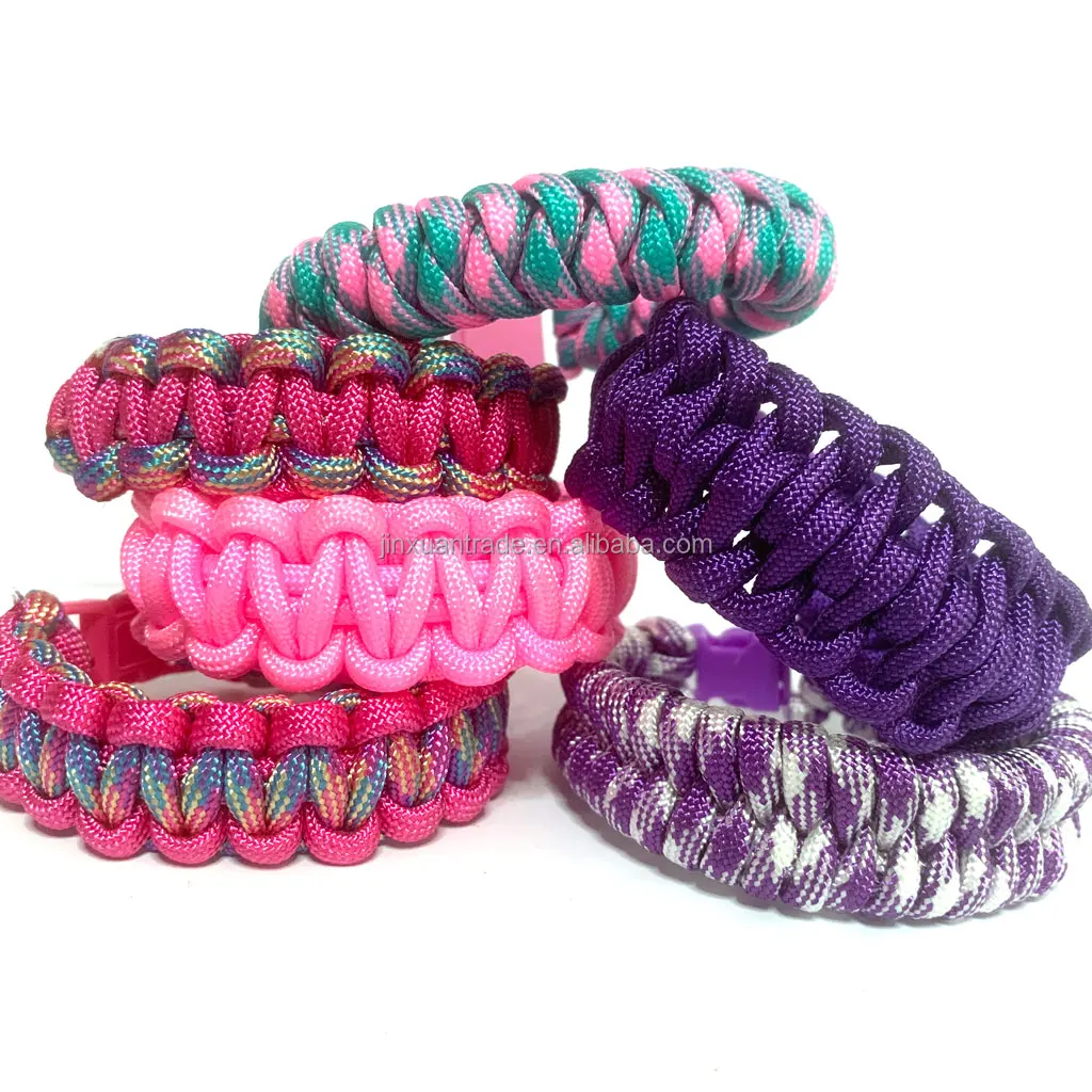 2022 New Arriving Design Men Women Lovers Survival Bracelet Paracord Bracelet with Buckle