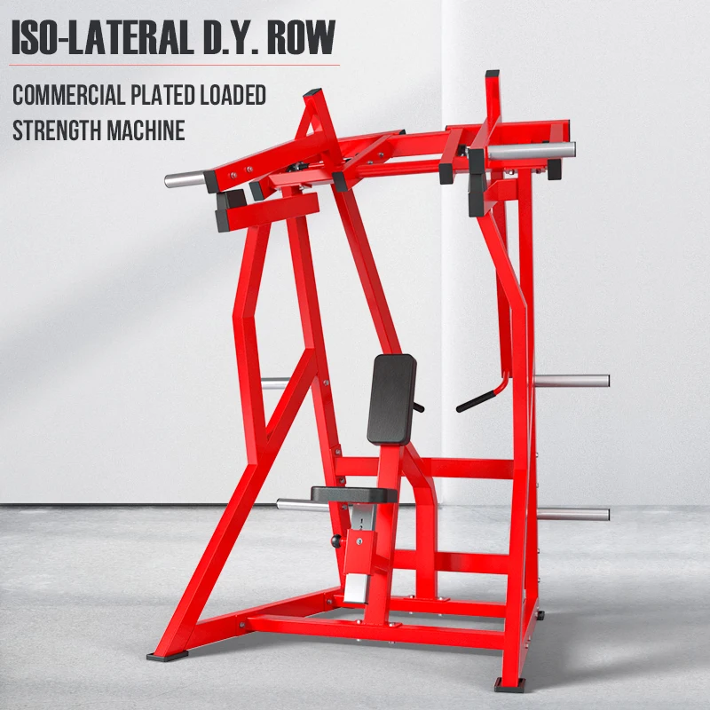 Commercial  Gym Bodybuilding  Back Extension Fitness Equipment iso lateral d.y.row