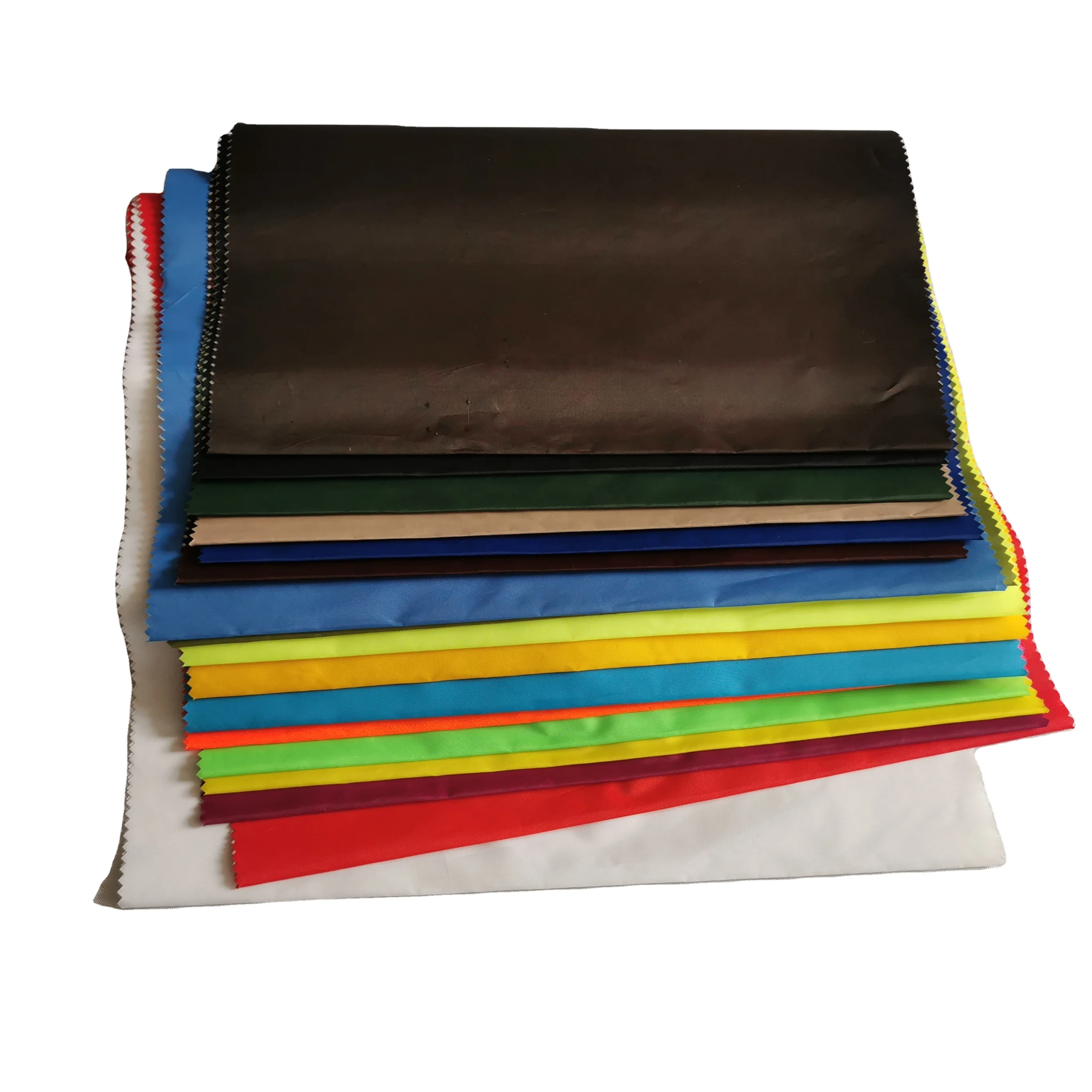 HOT SALE SILVER COATED 190T 100 percent Polyester Taffeta Fabric 70g 80g 210T 90g FOR TENT ,UMBRELLA,CAR COVER